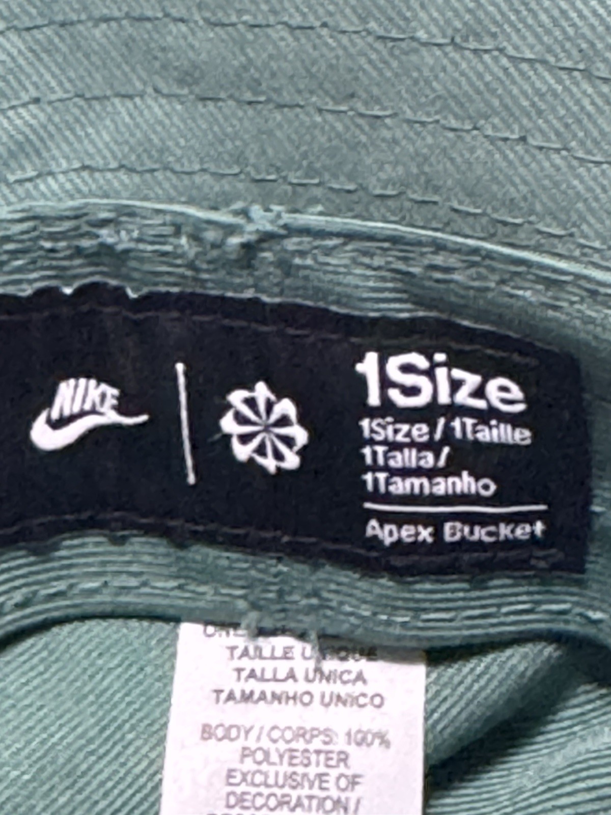 Nike Kids' Boys Girls Apex Futura Bucket Hat Cap Green image 8
