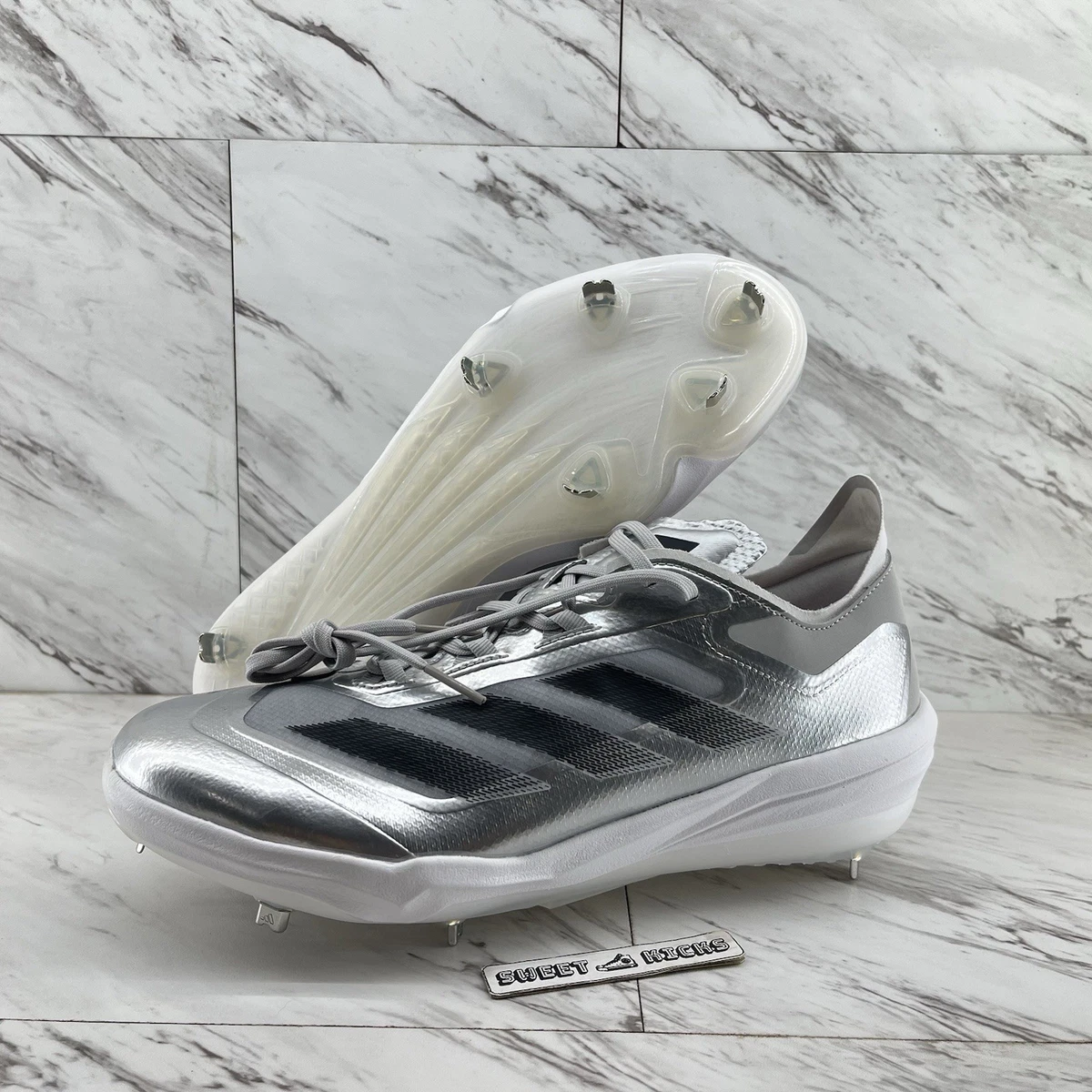 adidas Gray Baseball & Softball Cleats for Men for sale | eBay display picture 3