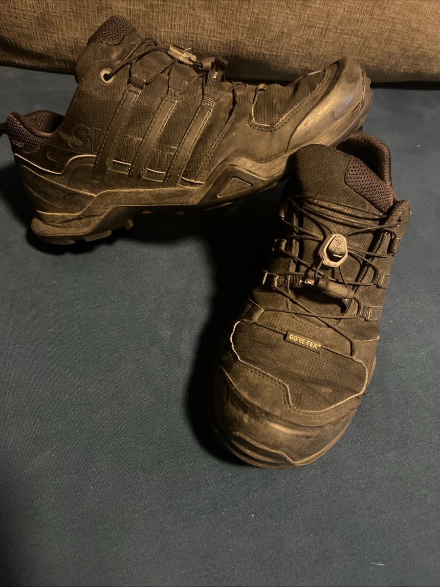 Size 10 - adidas Terrex Swift R2 GTX Triple Black for sale online