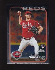 2024 Topps Chrome Carson Spiers Rookie #167 Cincinnati Reds