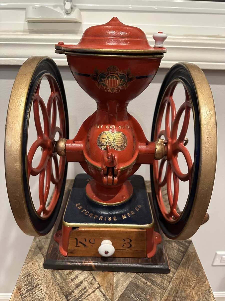 Restored Enterprise No. 3 Antique Coffee Grinder/Mill | eBay
