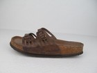 Birkenstock Granada Strappy Buckle Sandals Brown Leather Womens size 39 — photo 4