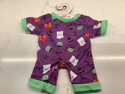 Build a Bear Workshop Halloween Kürbis Geist Zombie Schläfer Neu mit Etikett