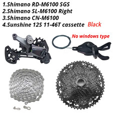 Shimano Deore M6100 1X12 Deragliatori Di Velocità Gruppo 12 Velocità Leva Del Ca