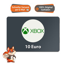 Xbox Live 10€ Euro Digitaler Guthaben Code Gift Geschenk Gutscheincode E-Mail