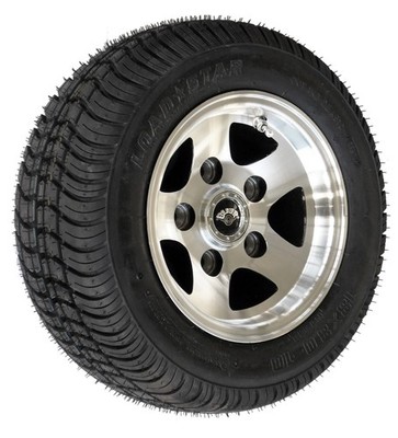 Komplettrad Alu 195/50B10 98N Rad 18x8.0-10 Kenda LoadStar Felge Stahl 6.00x10