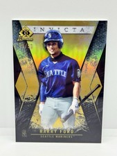 2021 Bowman Draft - Invicta Harry Ford #BI-11 Gold Refractor /50 Mariners