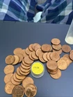 1954 Lincoln Wheat Penny BU Uncirculated Roll Of 50 Coins