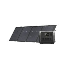 EcoFlow RIVER 2 Pro 768Wh Power Station with 220W Portable Solar Panel  X-Boost