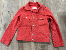 MARC By MARC JACOBS Soft Pink Workwear Denim Jacket sz XS Extra Small