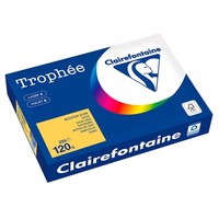 Clairefontaine Kopierpapier TrophéE Gold Gelb DIN A4 120 G/Qm 250 Blatt