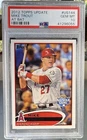 2012 Topps Update #US144 Mike Trout “At Bat” Rookie Year PSA 10 GEM MINT