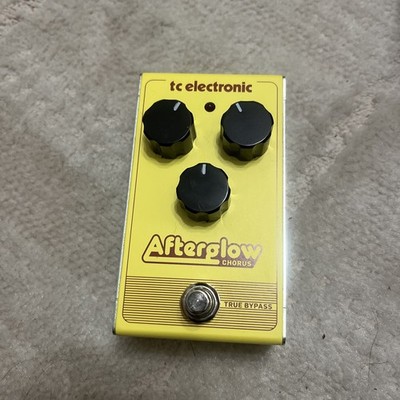TC Electronic Afterglow Analog Chorus True Bypass Guitar Effect Pedal Works Test