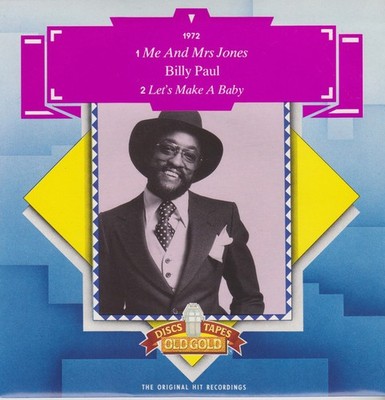 Billy Paul - Me & Mrs. Jones / Let's Make A Baby (7'') (Very Good (VG)) - 4123773