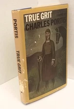 True Grit Book Portis 1968 First Edition  John Wayne Movie Simon Schuster