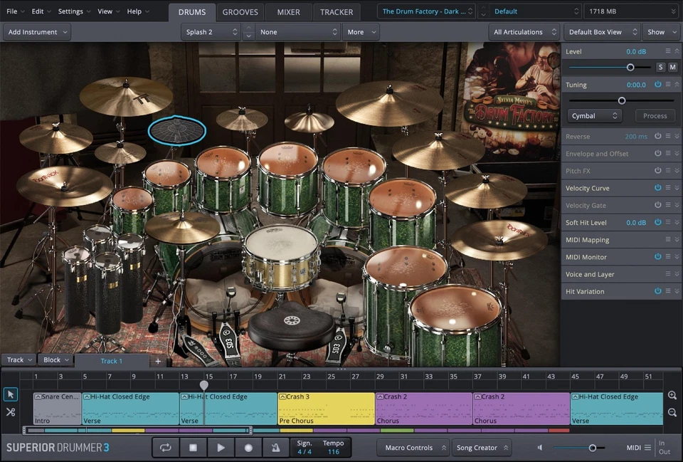 TOONTRACK SDX The Drum Factory (by Sylvia Massy) Download - Bild 2 von 2