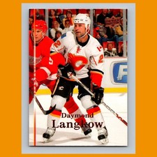 Daymond Langkow #301 2007-08 Upper Deck Calgary Flames Hockey Card NHL