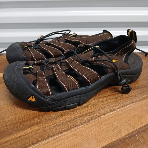 Keen Newport H2 Waterproof Brown Leather Sport Sandals Men’s Size 8.5