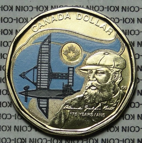 Photo of a 2022 Canada Loonie from an eBay listing that sold on Jan 6, 2026