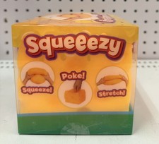 Sunny Days Jumbo Squeezy Cheese Yellow Squishy Toy Stress Relief Sensory Fun