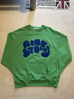 Acne Studios Fyre Bubble Logo Pullover 