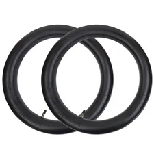 2 Pack of 3.25/3.50-16 90/100-16 Inner Tube with Straight Stem TR-4 Replacement