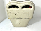 Vintage Rockwell Dual Parking Space Meter w Key — photo 7