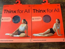 Thinx for All Leakproof Period Underwear Lace Trim Brief & Hi Waist - Size M