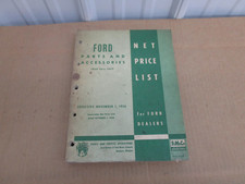 1928-1957 Ford Price List Parts Catalog Manual Original Car Truck 1955 1956