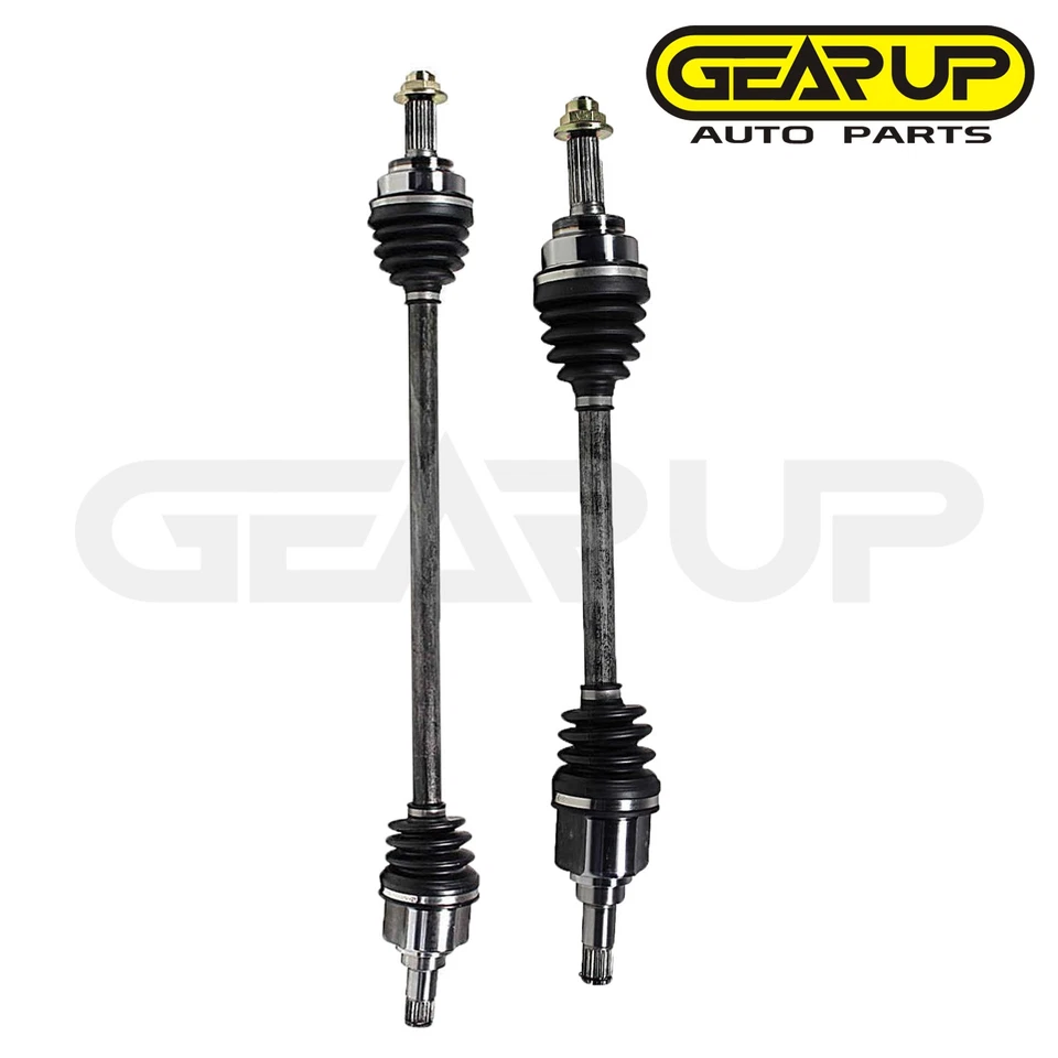 Front Pair CV Axle Joint Shaft Assembly for Ford Festiva Manual Trans 1988-1993 - Image 2 of 4