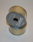 Lot of 14 Rolls Spools Wire Edge Holiday Christmas Ribbon Glittery Red & Gold — photo 7