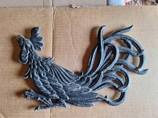 Old Vintage Antique Cast Aluminum Primative Chicken