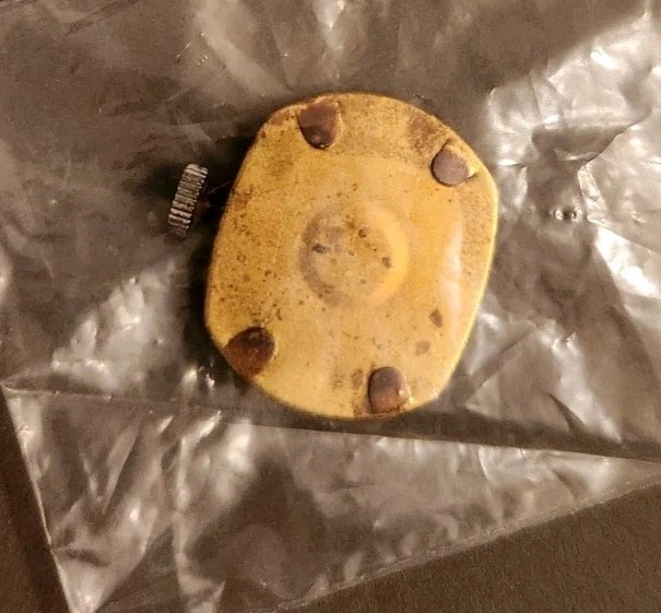 Vintage Timex 229 Watch Movement w/ Face, Hands, and Crown Untested - Image 3 of 3