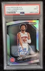 2024-25 Panini Prizm Black Cade Cunningham Autograph PSA 9 #8 Pistons