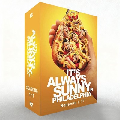 Neu It's Always Sunny in Philadelphia Staffeln 1-17 Nur Englisch 36-Disc Box Set