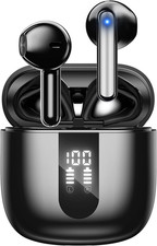 Cuffie Bluetooth, Auricolari Bluetooth 5.4 in Ear Stereo Con 4 Microfono ENC, 60