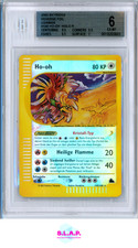HO-OH POKEMON SKYRIDGE REVERSE HOLO GER 149/144 2003 BGS 6