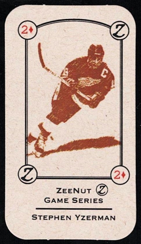 STEVE YZERMAN - 2012 ZEENUT Game Series HOCKEY Card - DETROIT RED WINGS