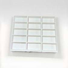 3 Mini IKEA Billy Style Bookshelf   1:10 Scale, 8  Tall, 5 Shelve U-Shape Custom