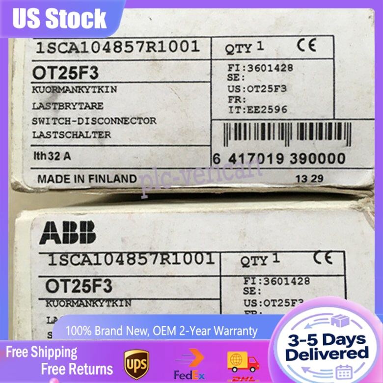 one new ABB Isolating switch OT25F3 1SCA104857R1001 Boxed Fast Ship US Free TAX