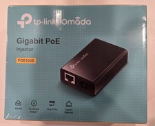TP-Link Gigabit PoE Injector Adapter TL-PoE150S Networking New Sealed 