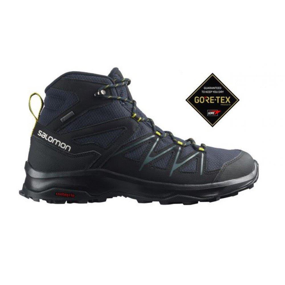 Scarpe Da trekking Uomo Salomon Daintree Mid Gtx 416784 Nero