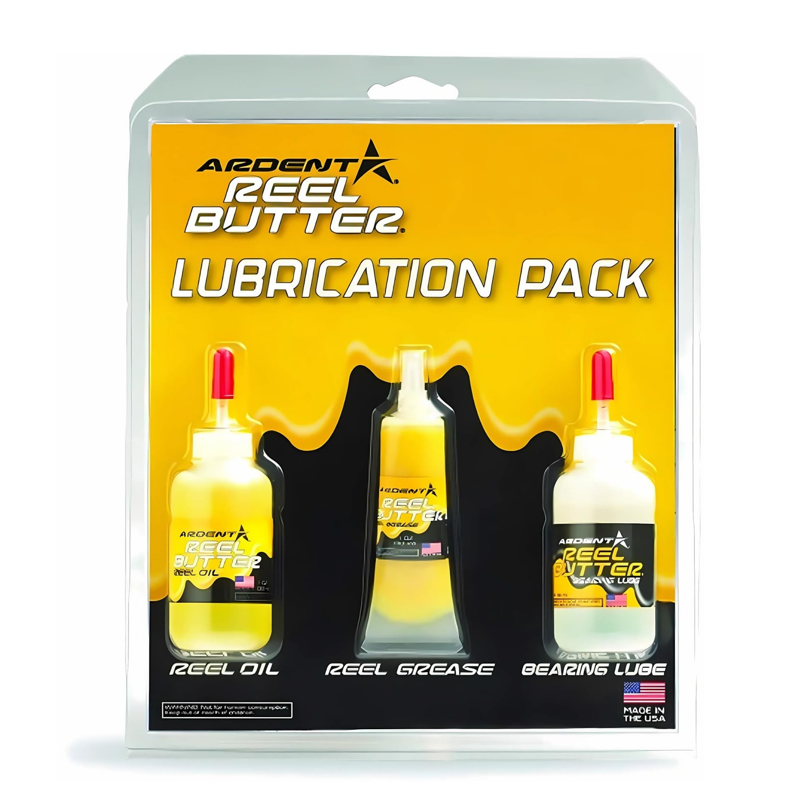 Ardent Fishing Reel Butter Lubrication 3 3 Pack, Tan 