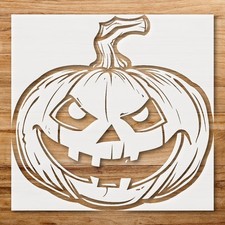 Halloween Themed Wall Art Stencil for Spooky Decor - StencilAir