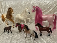 Barbie-Pferde-Spielzeuge verschiedene Konvolut