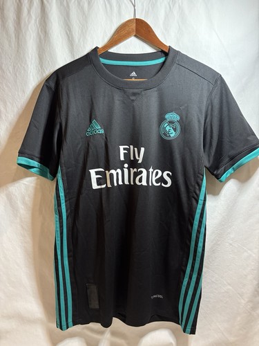 Real Madrid Ronaldo #7 Home Soccer Jersey 2017/18 Black Men’s NWT