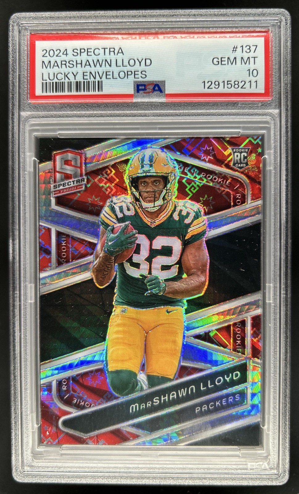 MarShawn Lloyd Panini Spectra #137 Lucky Envelope