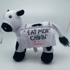 Chick-fil-a Eat More Chicken Stuffed Plush Cow