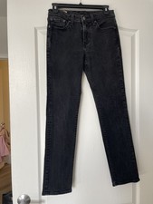 Genuine Levi's Premium 511 slim fit Men's 'black leaf' jeans W28 L30 timeless