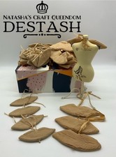 Lot of 47 Puffy Angel Wings, Vintage Handmade Stained Angel Wings